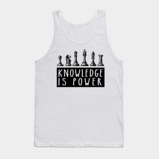 'Knowledge Is Power' Education For All Shirt Tank Top